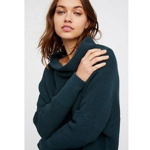 NWOT! Free People Ottoman Slouchy Tunic in Jade